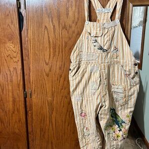 Magnolia Pearl Dreamsicle overalls GUC